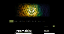 Desktop Screenshot of anomalisticrecords.com
